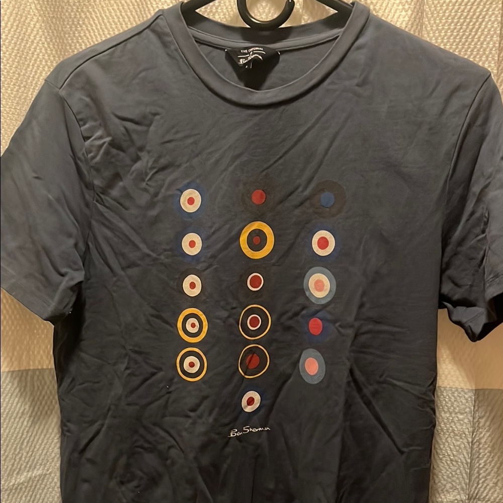 Ben Sherman Navy Graphic T-Shirt